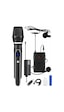 Glr Wn-07 Profesyonel 3 Lü Kablosuz Mikrofon Sistemi Uhf Yaka Ve El Mikrofonlu