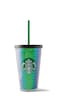 Starbucks Klasik Seri Soğuk Içecek Bardağı-Metalik Yeşil 473Ml