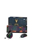 Dragos Bundle Rgb Kablolu Oyuncu Klavye Mouse Ve Kulaklık Seti Optik