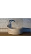 Traverten Silindir Mermer Lavabo