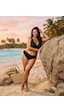 Büyük Beden Balenli Çapraz Detaylı Ayarlanabilir Askılı Toparlayıcı Kadın Bikini Takım Siyah Büyük Beden Balenli Çapraz Detaylı Ayarlanabilir Askılı Toparlayıcı Kadın Bikini Takım Siyah