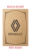 Kraft 120gr Renault Oto Paspas Kağıdı 100 Adet - 35x50cm - Reno Kraft 120gr Renault Oto Paspas Kağıdı 100 Adet - 35x50cm - Reno