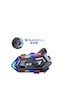 Upgrade Intercom Rgb Led Işıklı Telsiz Özellikli Motosiklet Kask Kulaklığı Interkom Siyah Upgrade Intercom Rgb Led Işıklı Telsiz Özellikli Motosiklet Kask Kulaklığı Interkom Siyah