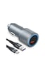 Usb Type C Araç Şarj Cihazı - 2 Port, Hızlı Şarj 48w Çakmaklık Adaptörü