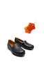 Magıc Shoes Günlük Kadın Siyah Tamamen Hakiki Deri Içi Deri Comfort Tam Ortopedik Anne Ayakkabısı Yeni-siyah