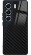Tecno Camon 40 Carbon Tasarımlı Glossy Telefon Kılıfı Çok Renkli