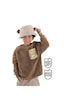 Kaplan Oversize Erkek Çocuk Kahverengi Peluş Sweatshirt Kaplan Oversize Erkek Çocuk Kahverengi Peluş Sweatshirt