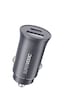 Bix 33w Type-c Pd Ve Usb-a Çift Portlu Araç İçi Hızlı Şarj Cihazı