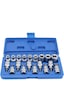 1/2 Torx Ve E Lokma Takımı 19 Parça T20-t25-t27-t30-t40-t45-t50-