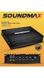 Soundmax Mono Amfi - Soundmax Sx-600.1d Bass Anfisi - 600rms