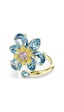 5721584 Swarovski Yüzük Idyllıa:rıng Blue Mul/gos 50 Metalik
