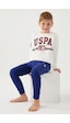 U.s. Polo Assn. Kremmelanj Erkek Çocuk Pijama Takım 5274-42552 Krem U.s. Polo Assn. Kremmelanj Erkek Çocuk Pijama Takım 5274-42552 Krem