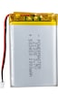 Powermaster 3.7 Volt 1000 Mah Lityum Polimer Şarjlı Pil 5x34x50 Mm Akıllı Saat Kulaklık Pili