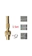 Rekotools-ayarlanabilir Basınçlı Hortum Başlığı Gold Pirinç Model