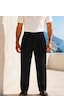Danger Erkek Baggy Fit Pileli Kumaş Pantolon Siyah 0172dngr
