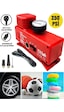 Pro Seri 220 Volt-12 Volt 250 Psi Psi Kompresör Lastik Hava Şişirme Oto Pompası Fişli Çakmaklıklı