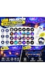 Sge Teknoloji 24 Farklı Desenli Usb Led Projektör Gece Lambası 360 Derece Ayarlanabilir Yıldız Galaksi Amber - Beyaz - Mavi 47635990