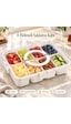 Tilbe Home 8 Bölmeli Taşınabilir Kilit Kapaklı Saklama Kabı Kahvaltılık Organizer Piknik Seti Gıda K Beyaz Tilbe Home 8 Bölmeli Taşınabilir Kilit Kapaklı Saklama Kabı Kahvaltılık Organizer Piknik Seti Gıda K Beyaz