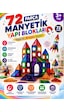 72 Parça Manyetik Yapı Blokları Eğitici Mıknatıslı İnşa Oyuncağı 3+ Yaş Çocuk Gelişim Oyuncağı 72 Parça Manyetik Yapı Blokları Eğitici Mıknatıslı İnşa Oyuncağı 3+ Yaş Çocuk Gelişim Oyuncağı