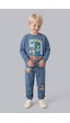 Defacto Toy Story Lisanslı Baskılı Uzun Kollu Üst Lastikli Paça Alt 2li Takım Erkek Bebek I3539a526wnbe739 Mavi-be739