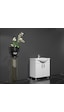 Yıldız Banyo Dolabı 65 Cm Ayaklı Beyaz Mdf Alt Modül Ve Lavabo Beyaz