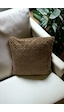 Bohem Dekoratif Yastık Kılıfı Kırlent Kılıfı 43x43 Cm Kahverengi Otantik Dsn