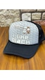 Hamze Trucker Model Baskılı Hafif Yazlık Beyzbol Cap Şapka Beyaz