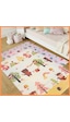 Sweden Baby Sweet Forest Çift Taraflı Katlanabilir Oyun Halısı Ve Matı Premium Seri Taşıma Çantalı- 180x120