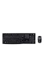 Logitech Mk270 Kablosuz Klavye Set Mm Q Tr Siyah