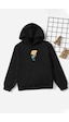 Uyguntarz Çocuk Cedric Baskılı Sweatshirt Siyah Uyguntarz Çocuk Cedric Baskılı Sweatshirt Siyah