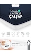 Calmera | %100 Pamuk Penye Lastikli Çarşaf | Çift Kişilik - Battal - King | Lacivert