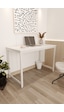 Çalışma Masası Bilgisayar Ofis Masası 60 X 120 Cm Beyaz - Beyaz