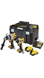 Dewalt DCK2200H2T 18V XR 5.0AH Powerstack Kömürsüz Akülü Matkap + Darbeli Vidalama Seti İkili Kit