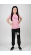 Fyk Kids Kız Çocuk Yuvarlak Yaka Baskılı Girls Fun Alt-üst Pijama Takımı Açık Pembe