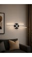 AvizeGO Mino Modern Led Duvar Apliği Günışığı Siyah