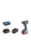 Bosch Professional GDX 18V-200 C 2x5.0Ah Çift Akülü Darbeli Somun Sıkma Makinesi - 06019G4201