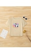Uyguntarz Çocuk Sweat Dream Baskılı Pamuklu Tshirt Bej Uyguntarz Çocuk Sweat Dream Baskılı Pamuklu Tshirt Bej