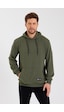 MMetalic Kanguru Cepli Kapüşonlu İçi Pamuklu Erkek Sweatshirt