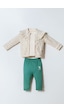 U.s. Polo Assn. Kız Bebek Krem 3lü Takım 5274-50101 Krem