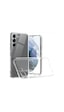 Fibaks Galaxy S22 Uyumlu Kılıf Kamera Korumalı Ince Şeffaf Silikon