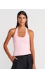 Dilvin 21052 Halter Yaka Top-toz Pembe Toz Pembe