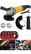 Moonshop DVR10 5000W 115MM Bakır Sargılı Devir Ayarlı Avuç İçi Kesme Moonshop DVR10 5000W 115MM Bakır Sargılı Devir Ayarlı Avuç İçi Kesme