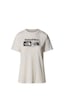The North Face W Foundation Tee Graphic 1 Kadın Günlük Tişört Nf0a8brzqlı1 Beyaz Beyaz