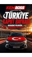 Türkiye Kaput Bayrağı 130x160 Cm - Universal Lastikli Araç Kaput Bayrağı Oto Türk Bayrağı Araç Süsü