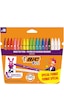 Bıc Kids Magic Silinebilir Keçeli Boya Kalemi 18'li Set 15 Renk + 3 Silgi Kalemi, Yıkanabilir, 5 Yaş Ve Üzeri Çok Renkli