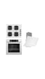Ferre Fryart Ss Serisi XE63CB + SS206 + D064 - Kare Set Beyaz