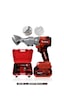 Assur 1050 3D 21V Kömürsüz Motor Akülü Sac Makası Seti - Çift Akülü Çantalı Metal & Tel & Sac Kesim Makası - 2975