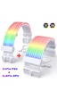 Gametech A-rgb Sleeved Kablo Set Rgb Uzatma Kablo 1x24 Pin Anakart + 2x8 Pin Ekran Kartı