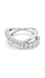 5714952 Swarovski Yüzük Re Hyperbola:rıng Cocr Whıte/upd 55 Metalik