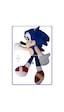 Sonıc Peluş 45Cm Büyük Boy Oyuncak Sonic Yurtdışı Kadife Sonik